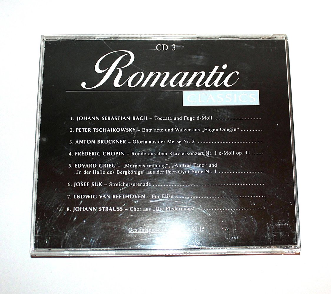 Romantic Classics CD3 Sampler 