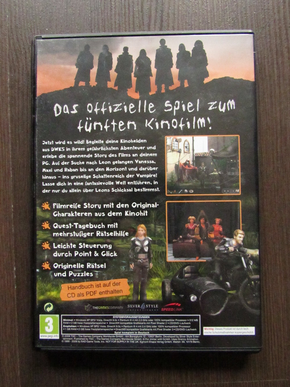 Die wilden Kerle 5, PC-Spiel