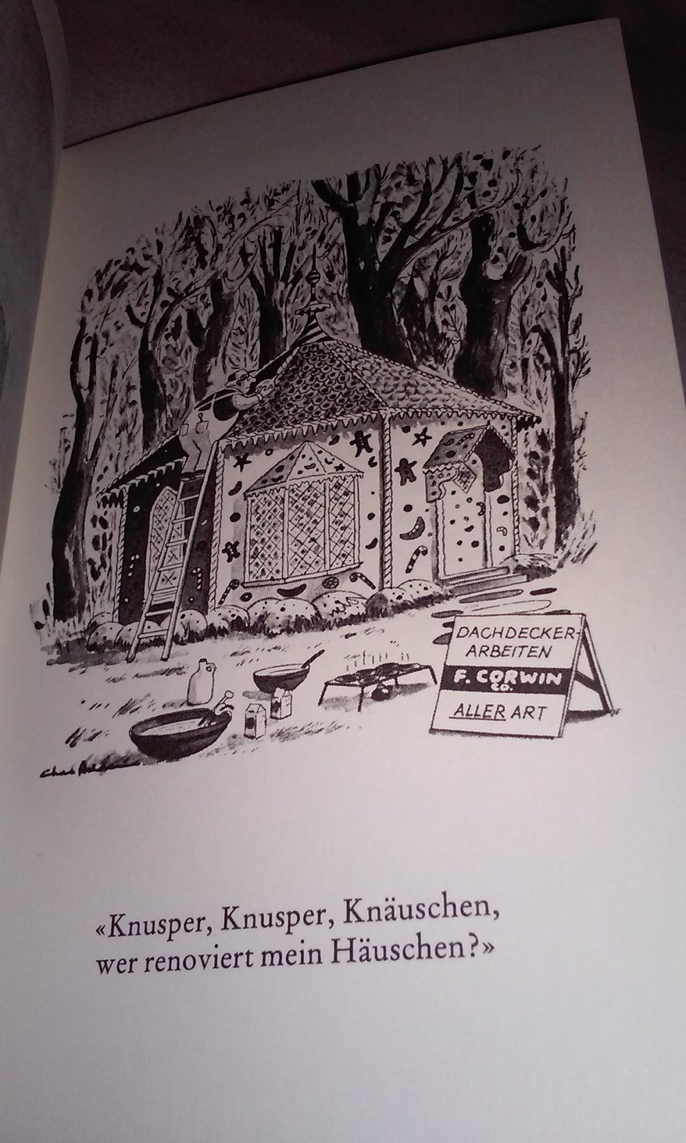 Schwarze Scherze. Gruselgraphik  Sammlerstück 1.Auflage Geschenktipp