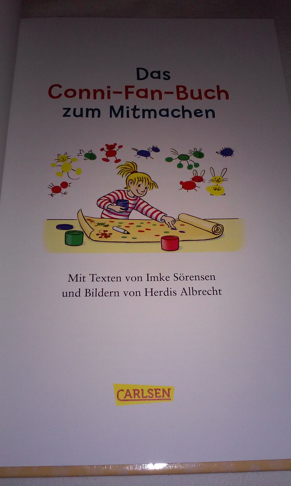 Das Conni-Fan-Buch zum Mitmachen Kinderbuch neu! 1.Auflage 2013