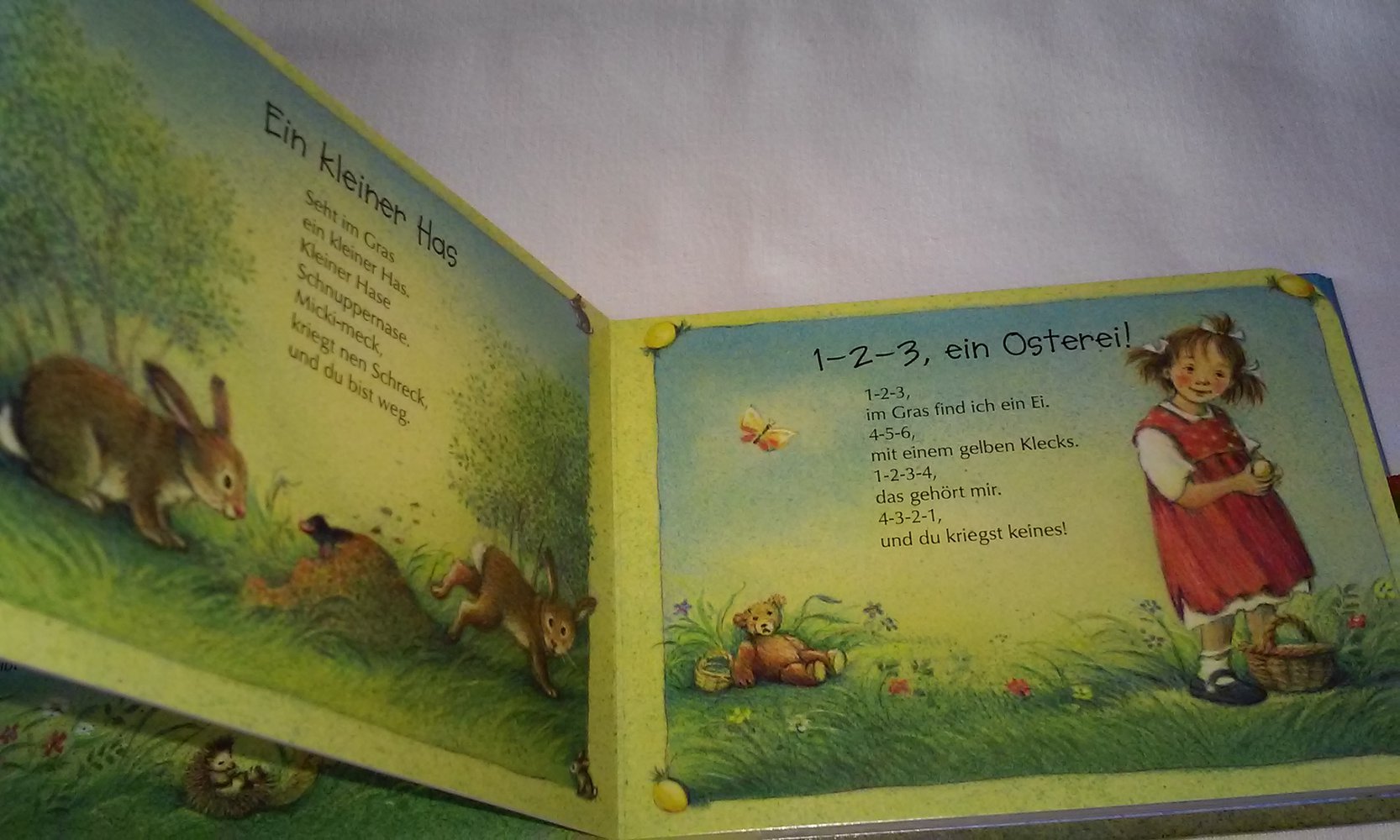Has, Has, Osterhas: Verse und Lieder rund um den Frühling Kinderbuch 1.Auflage Sammlerstück Geschenktipp