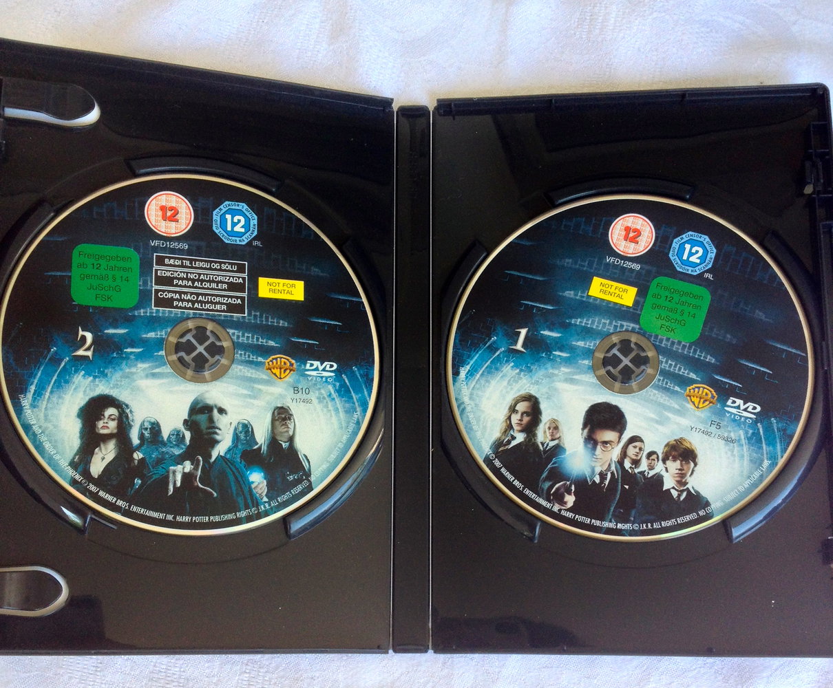 Harry Potter und der Orden des Phönix DVD