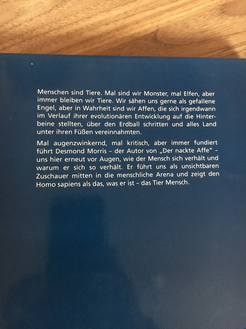Das Tier Mensch