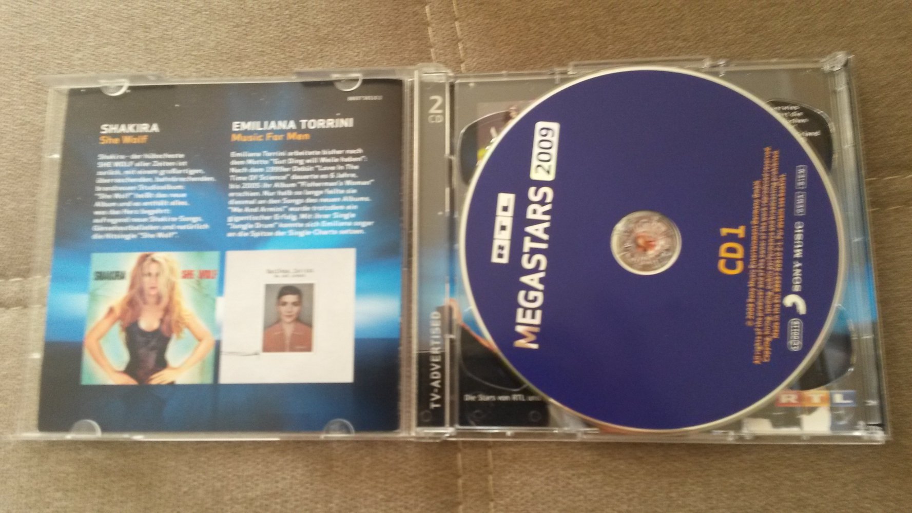 RTL Megastars 2009 (CD)