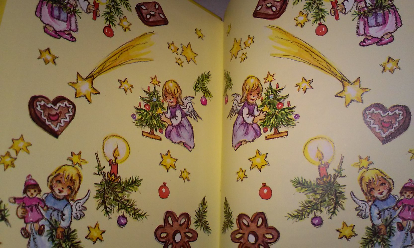 Macht hoch die Tür (Weihnachtslieder: Illustriertes Gesangsbuch Lore Hummel) Weihnachtsbuch  Sammlerstück