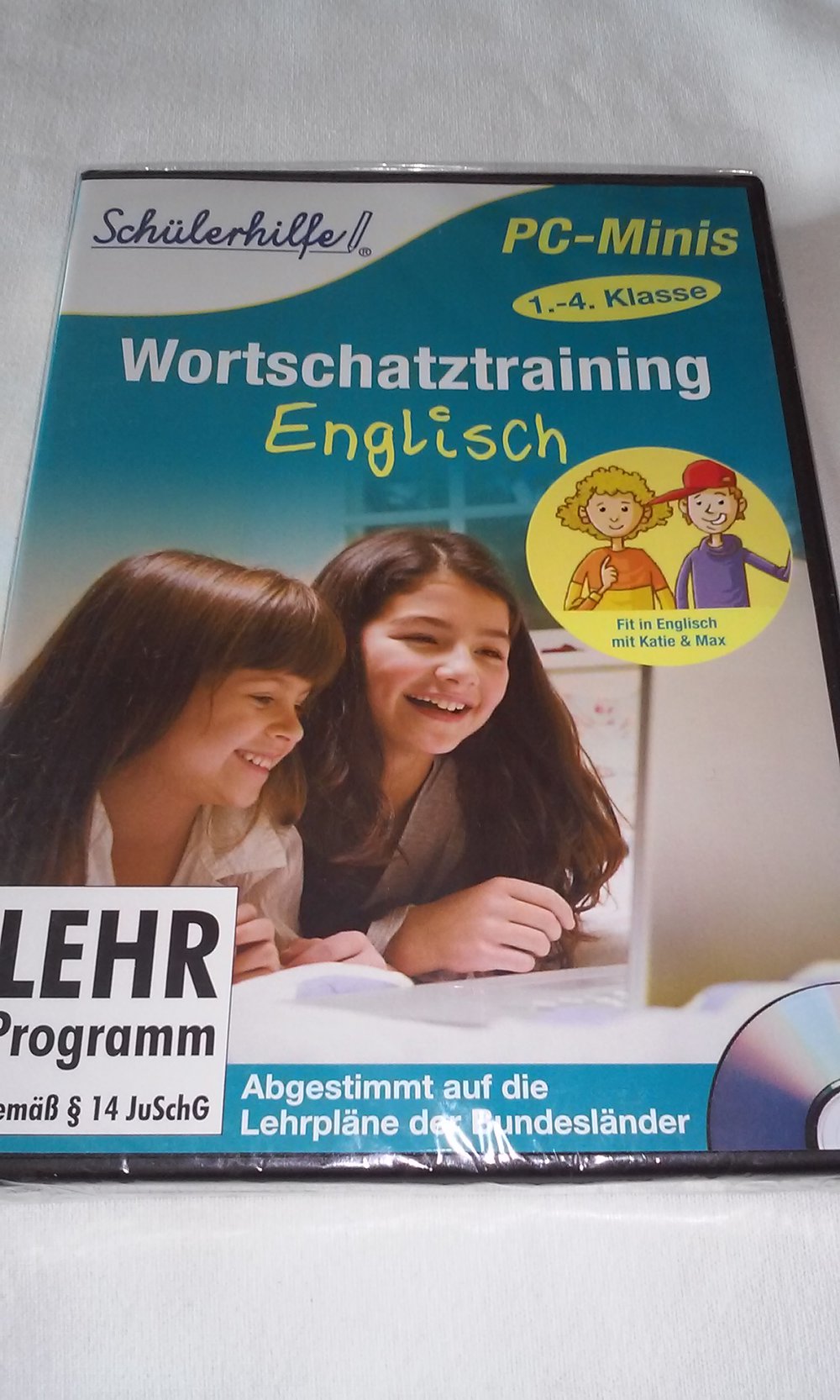 Neu Schülerhilfe PC-Minis Wortschatztraining Englisch 1.-4. Klasse (Lehrprogramm für Grundschulkinder) OVP Geschenktipp