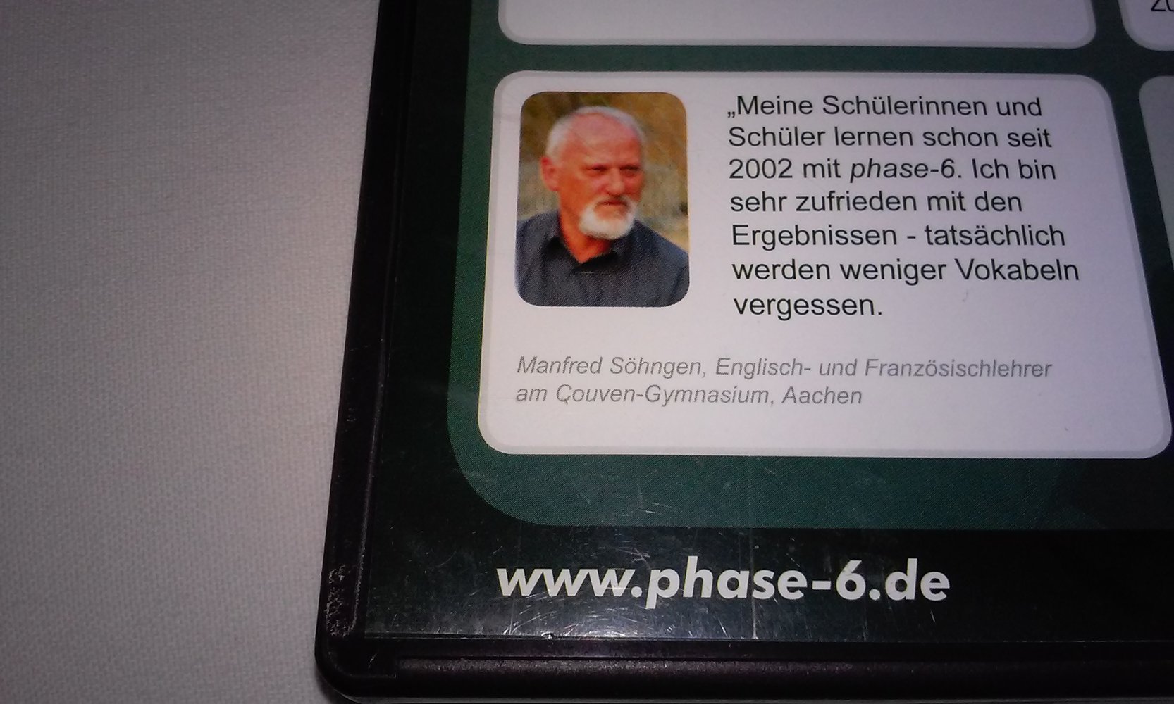 phase-6 - Einfach ins Langzeitgedächtnis Vokabeln und mehr