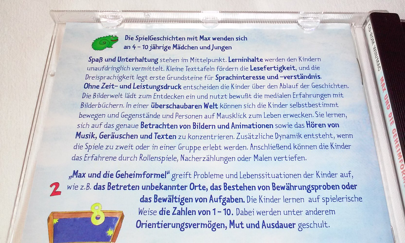 Max und die Geheimformel (die Zahlensuche in Onkel´s Haus) PC CD- ROM MAC System
