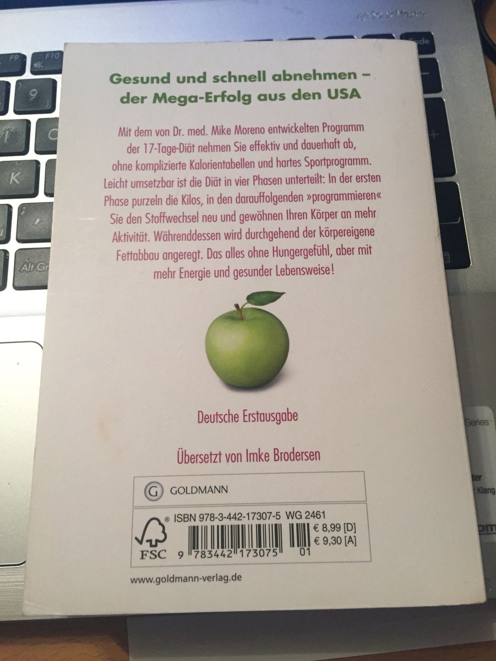 Die 17-Tage-Diät  * Buch * 