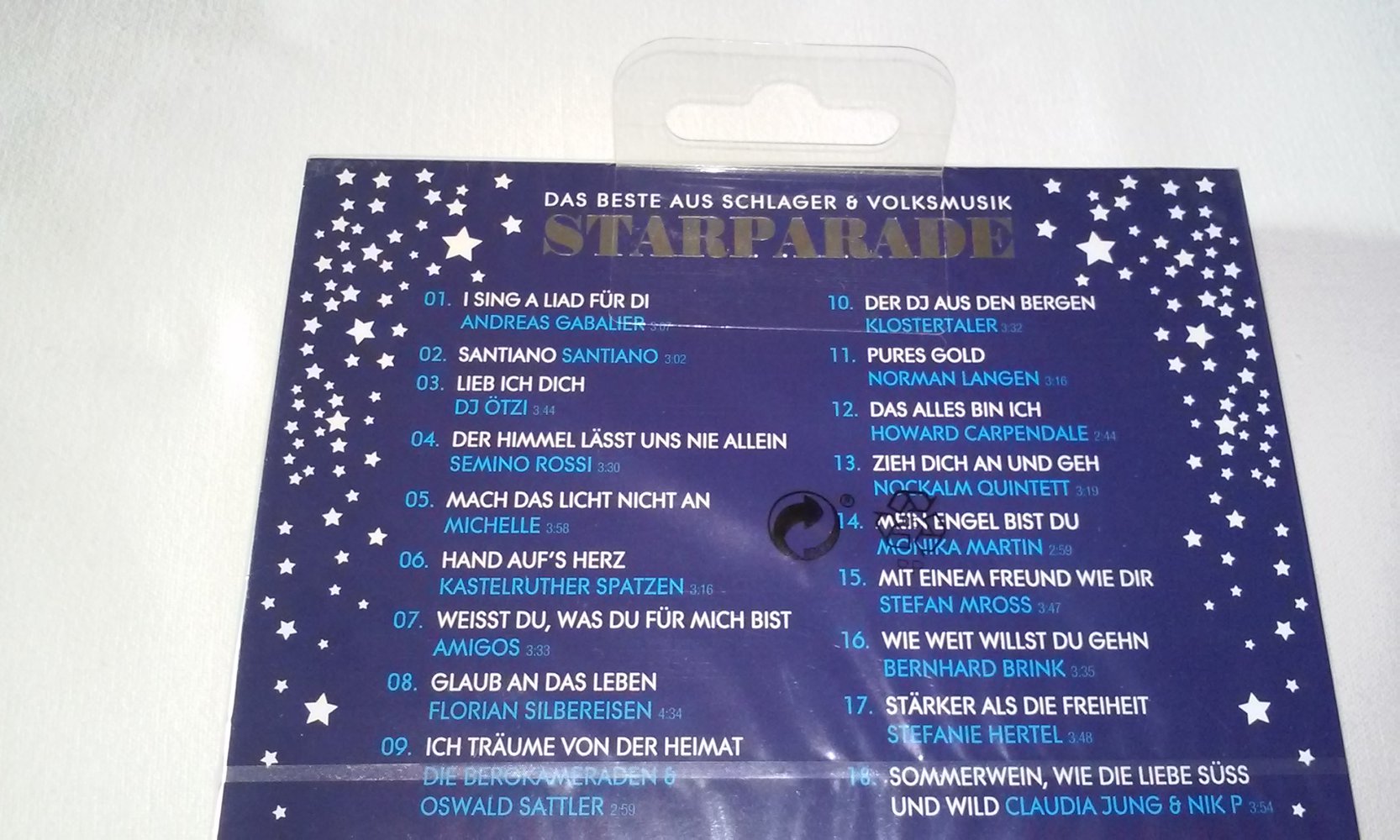  Starparade - Das Beste aus Schlager & Volksmusik Amigos,Michelle,Kastelruther Spatzen,Andreas Gabalier uvm  NEU  OVP  Geschenktipp!