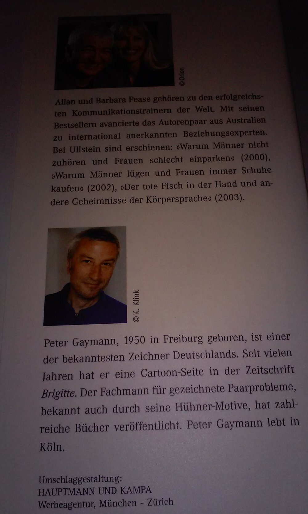 Männer zappen und Frauen wollen immer reden  Allan & Barbara Pease  Geschenktipp