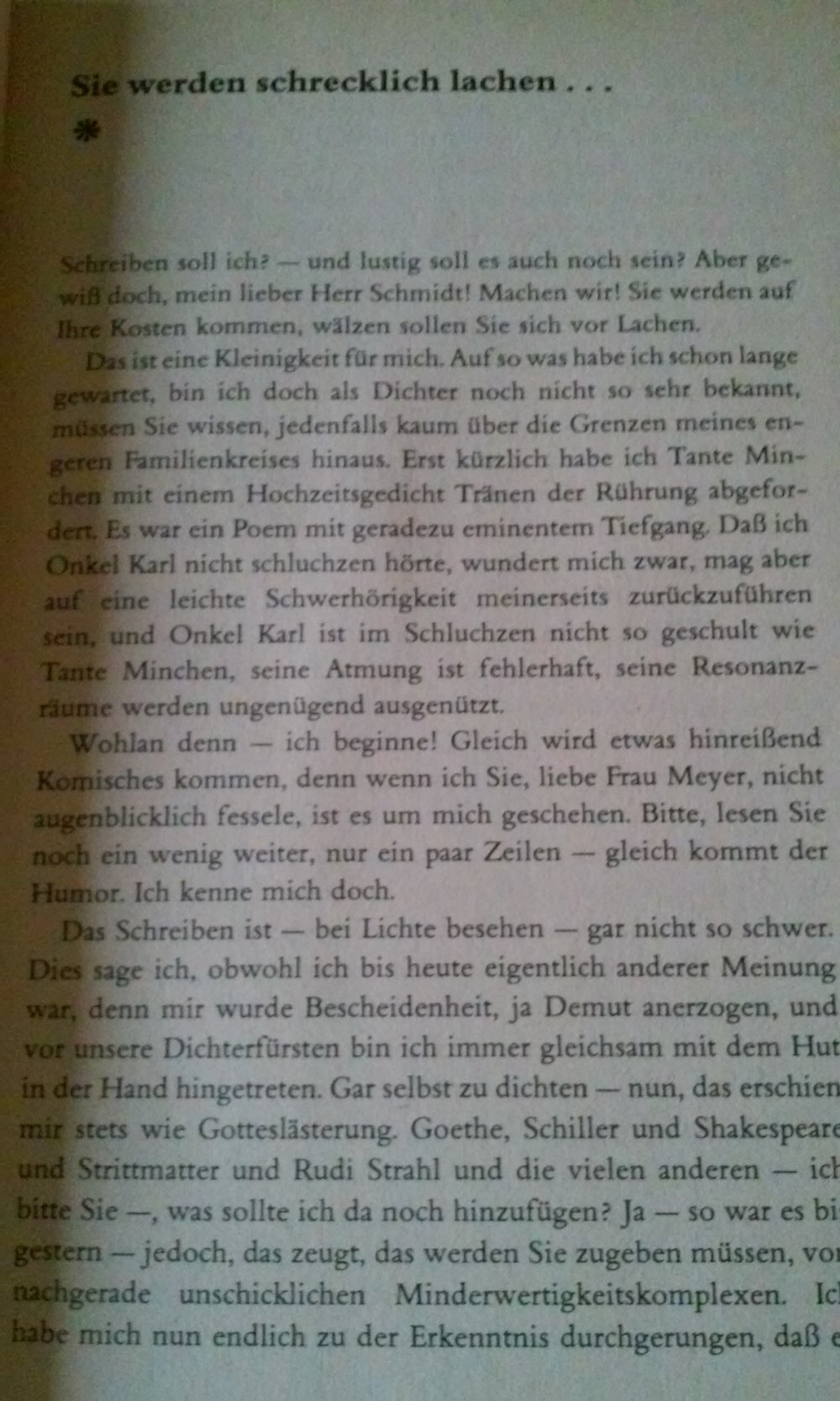 Paul Rosié: Ich will sie schmähen und über den grünen Klee loben - Auskünfte über Artgenossen;  Grafiker, Buchillustrator und Schriftsteller.