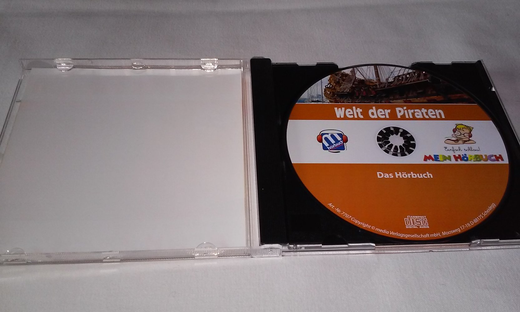 Welt der Piraten-Alles über Piraten,Kaperfahrten und Schätze  Abenteuer Mein Hörbuch Audio-CD