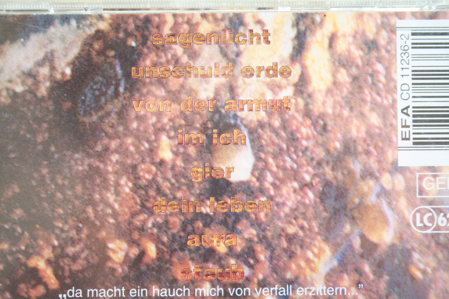 Das ich - Staub