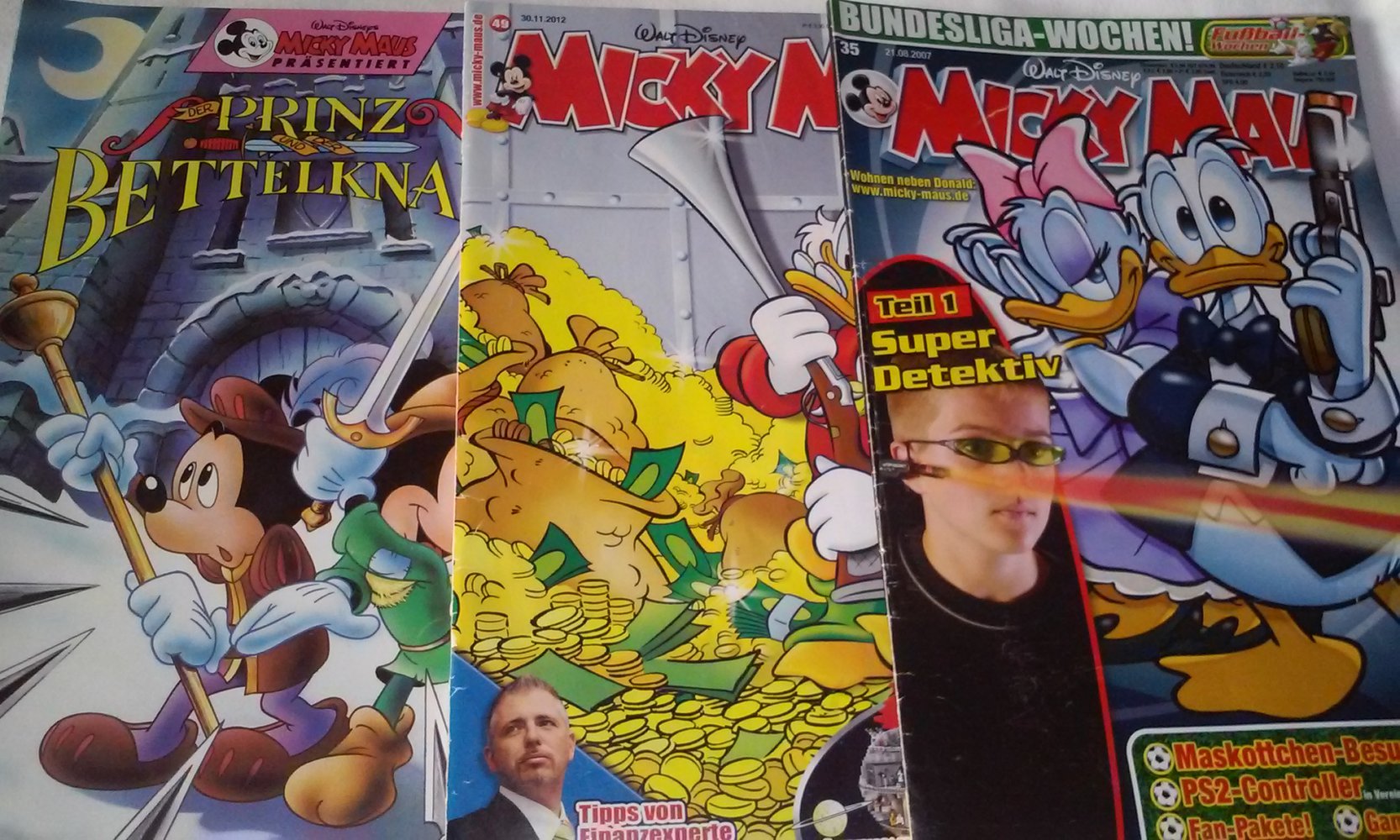Walt Disneys Micky Maus Präsentiert... 3 Sammlerstücke Comic