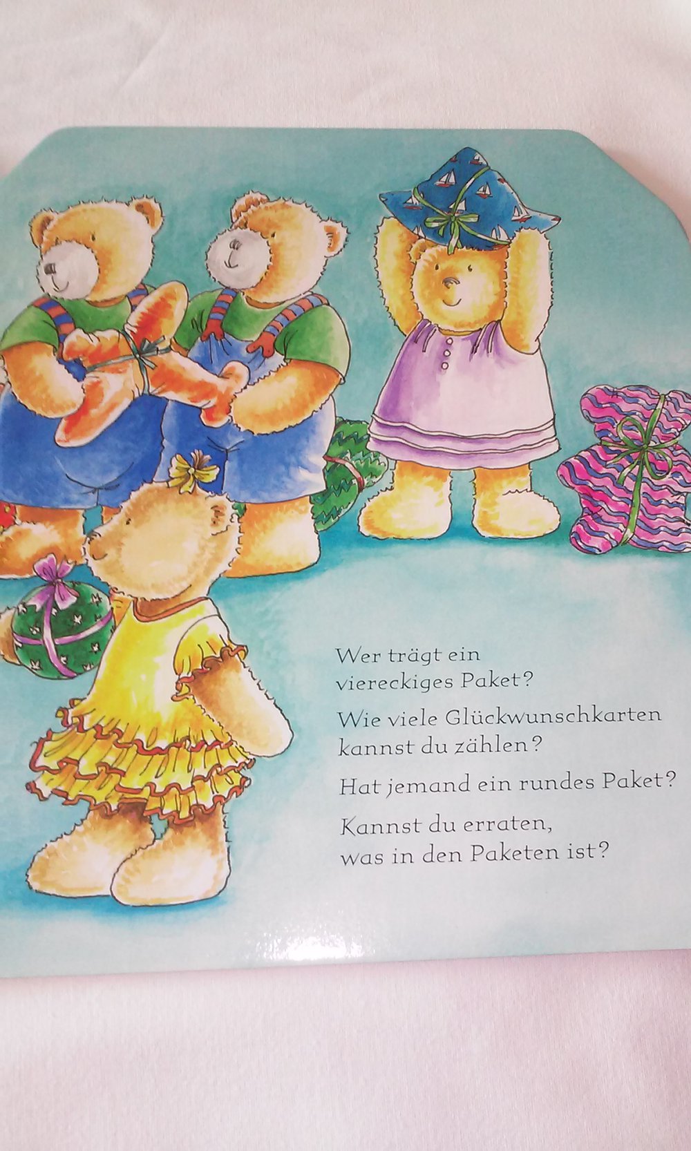 Herzlichen Glückwunsch, Bobo Bär Bobos Geburtstag Kinderbuch Pappbilderbuch