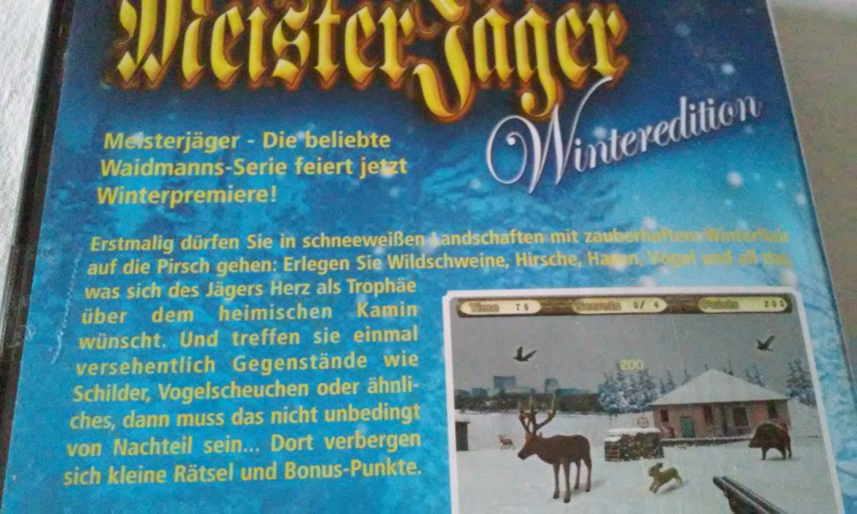Meisterjäger - Winteredition  PC Spiel