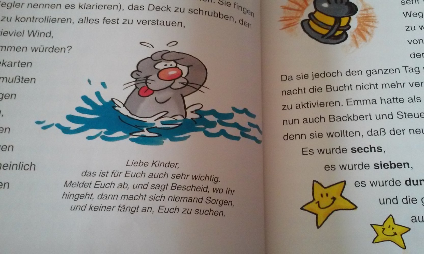 Matrose Schönfeldt schreibt ein Buch Kinderbuch für Gross und Klein