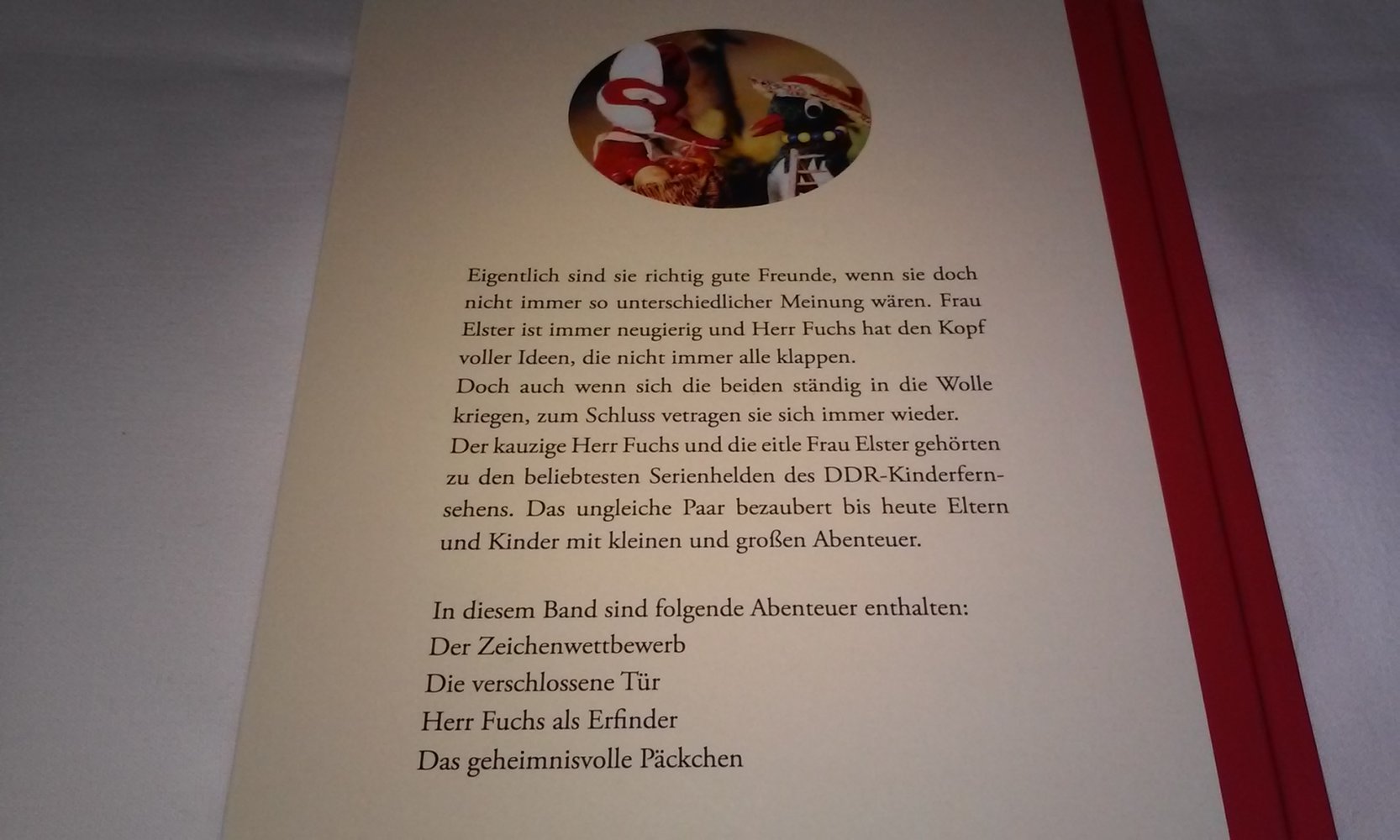 Schöne Geschichten mit Herrn Fuchs und Frau Elster 