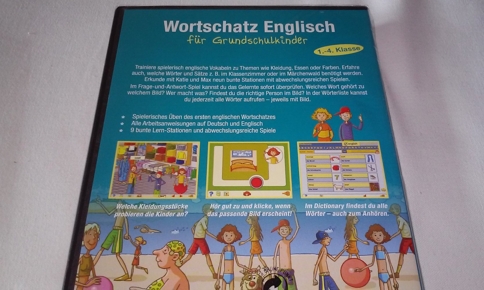 Neu Schülerhilfe PC-Minis Wortschatztraining Englisch 1.-4. Klasse (Lehrprogramm für Grundschulkinder) OVP Geschenktipp