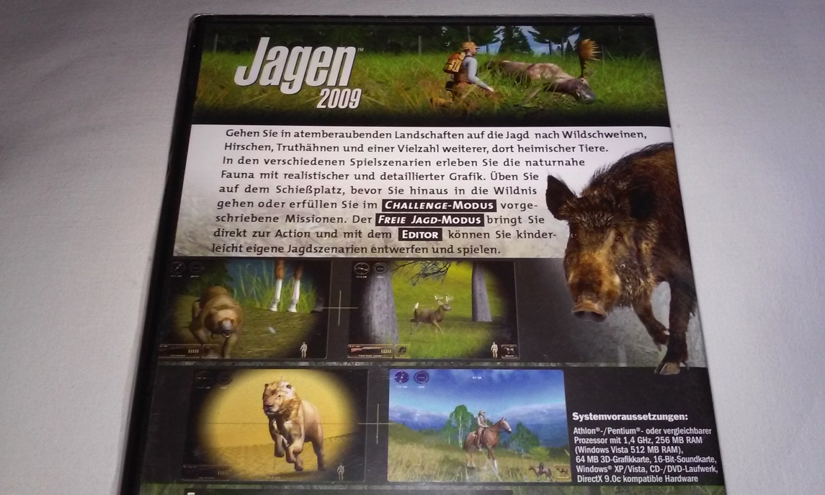 OVP Jagen 2009  PC-Spiel  Sammlerstück