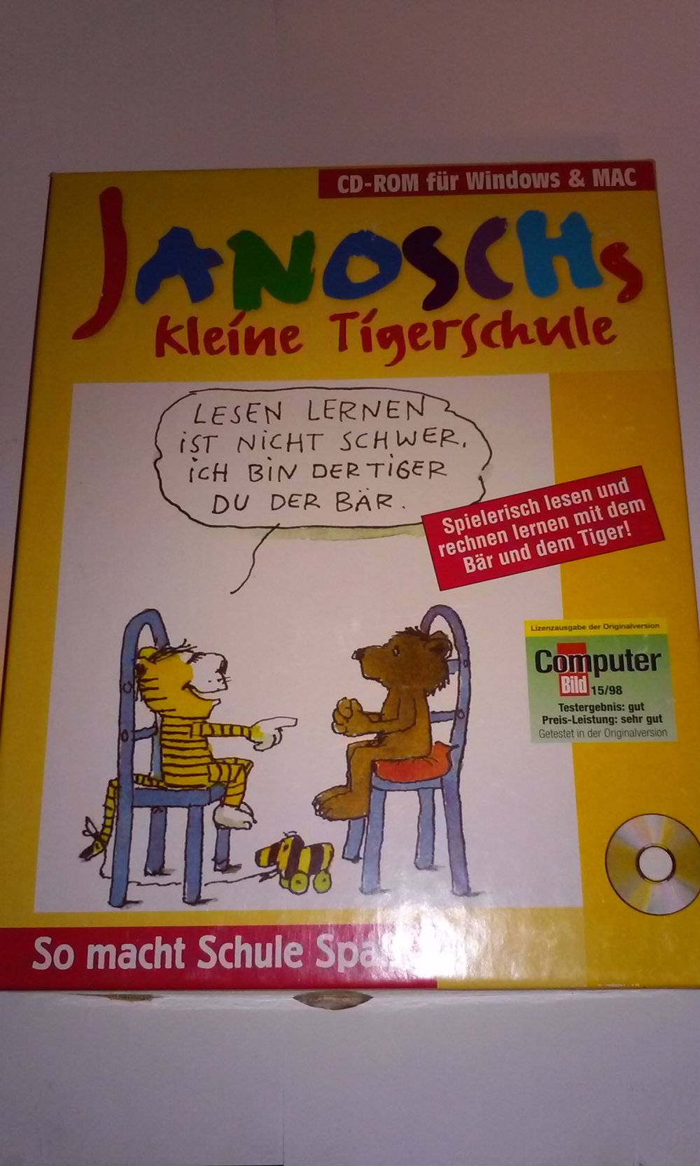  Janoschs kleine Tigerschule  PC CD-Rom  