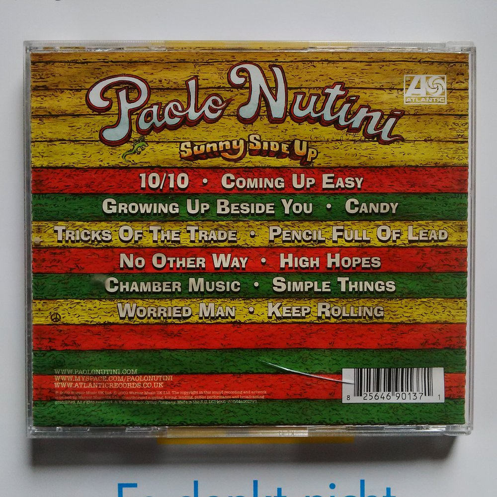 Paolo Nutini - Sunny Side Up