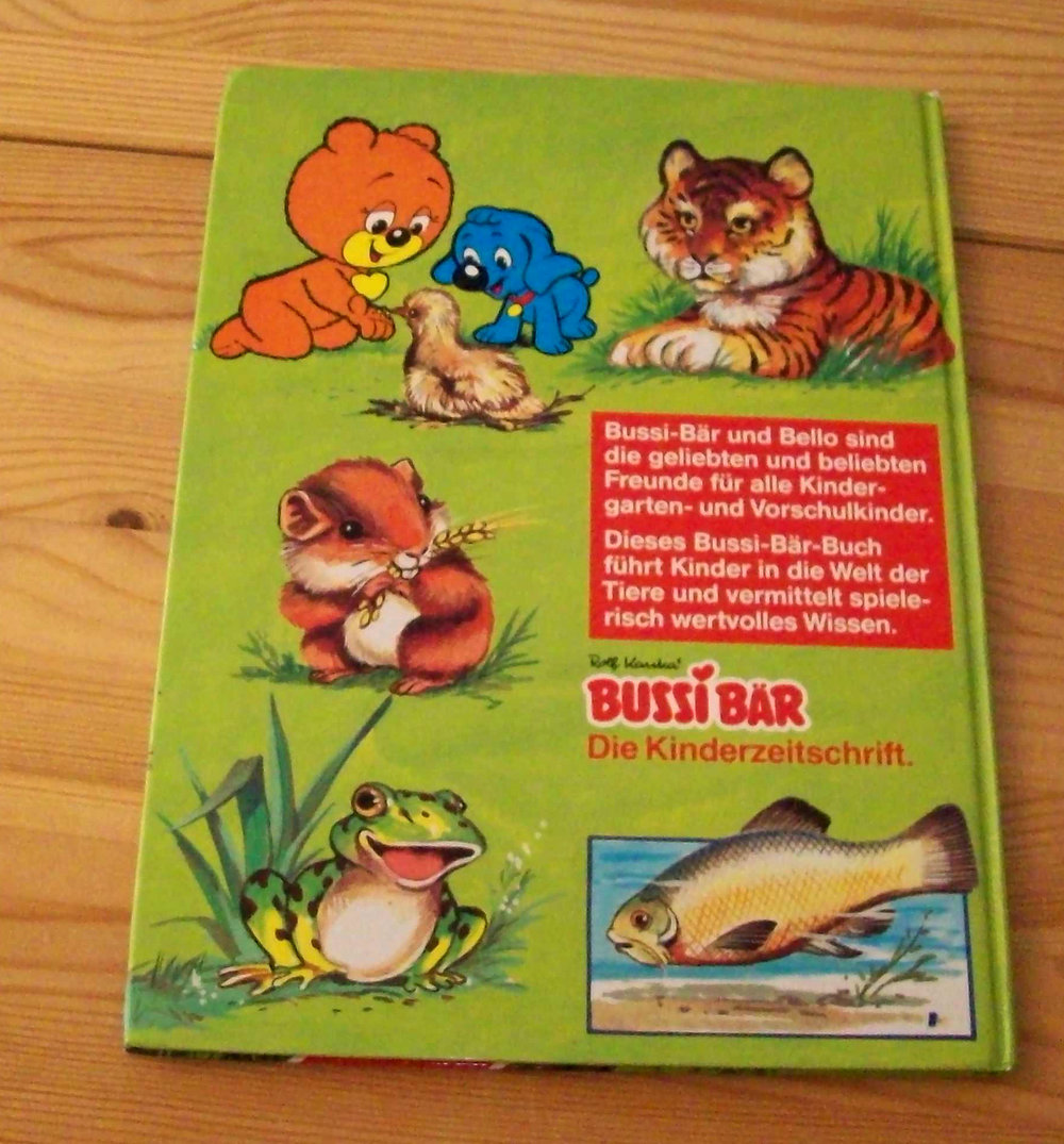 Bussi Bär -Buch- Die Tierwelt kennenlernen