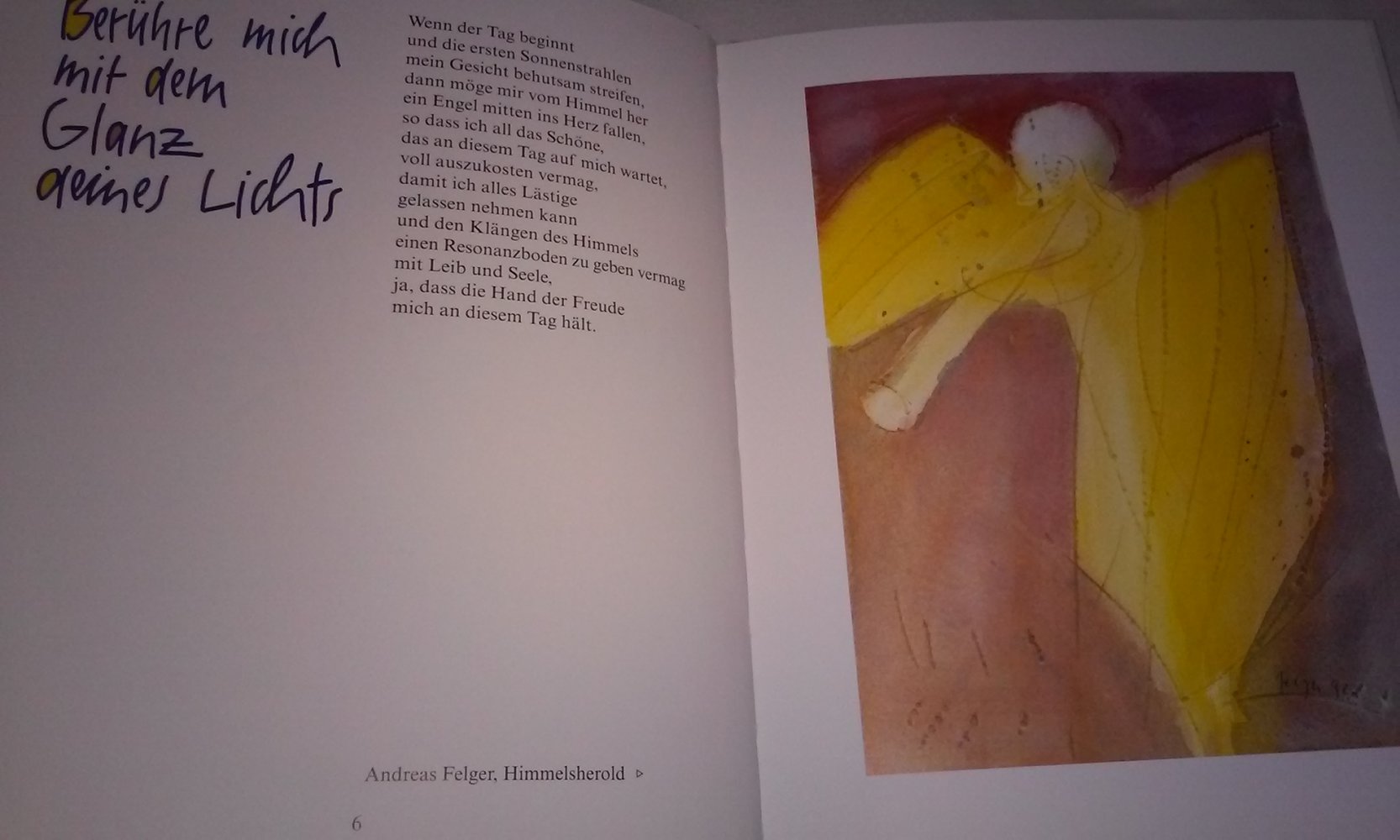 Komm, mein Engel, komm  Christa Spilling-Nöker   Eschenbach Geschenkbücher