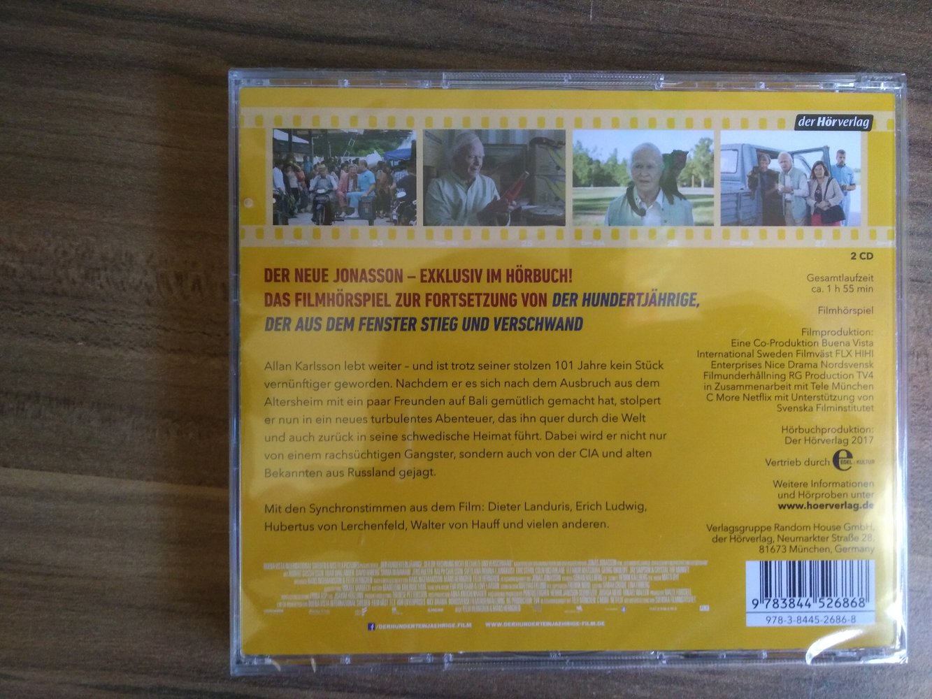 Hörspiel Der Hunderteinjährige, der die Rechnung nicht bezahlte und verschwand