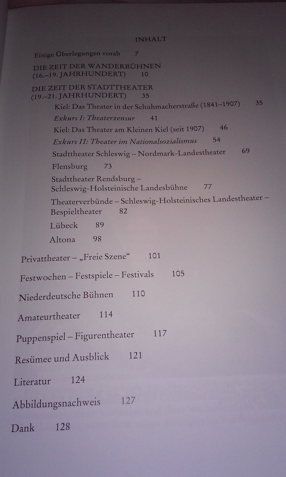Vorhang auf!: Theater in Schleswig-Holstein  Sammlerstück Geschendktipp