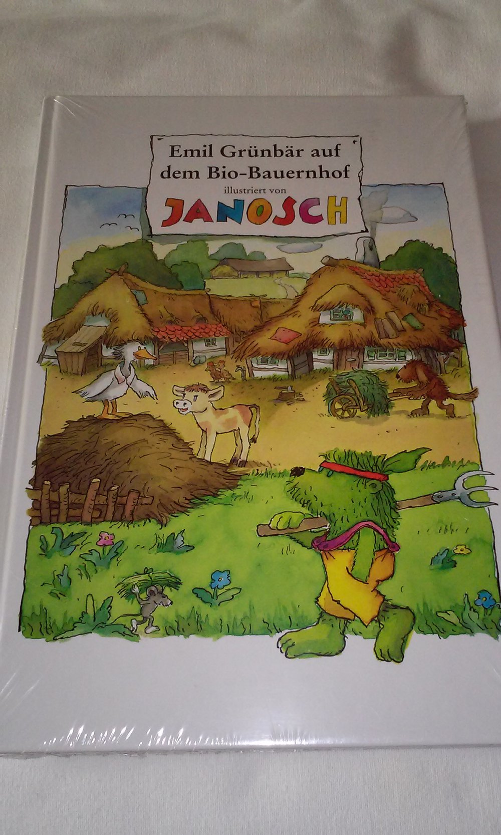Emil Grünbär auf dem Bio-Bauernhof Neu OVP  (Janosch Sammlerstück) Geschenktipp Schultüte?