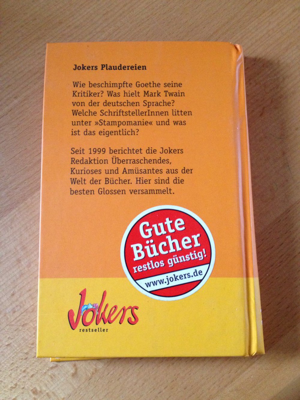 Jokers Plaudereien