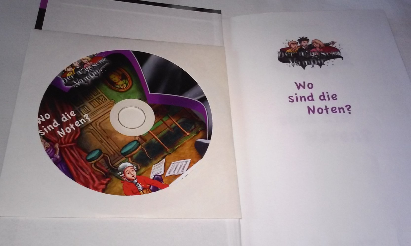 Der magische Vampir Wo sind die Noten ?, mit Audio-CD , Lingenkids (Magie/Mozart/Vampir/Zeitreise)