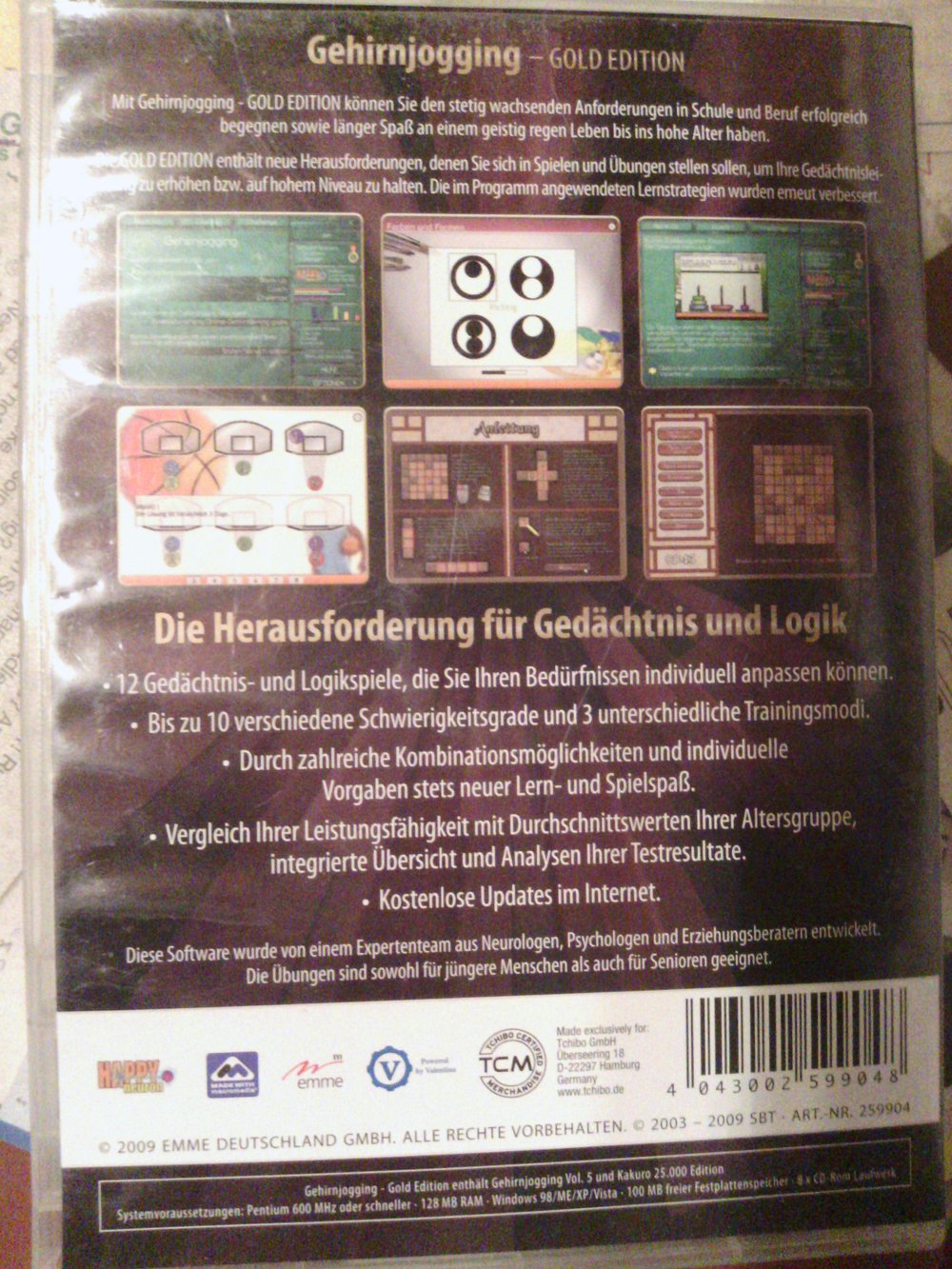 Gehirnjogging, lernen, Computer, Spiele, Rätsel