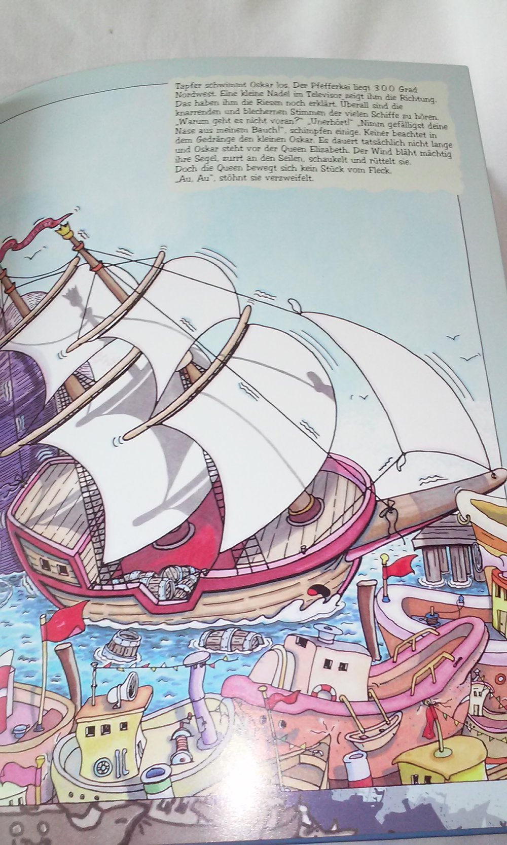 Oskar und Lotti und der Hafengeburtstag, Bilderbuch zum Hamburger Hafen  1.Auflage Geschenktipp
