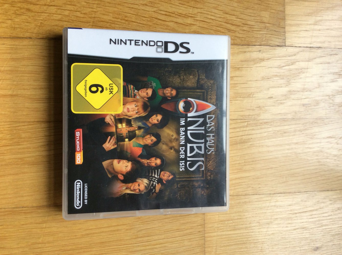 Das Haus Anubis Nintendo DS spiel Im Bann der Isis mit Beschreibung 