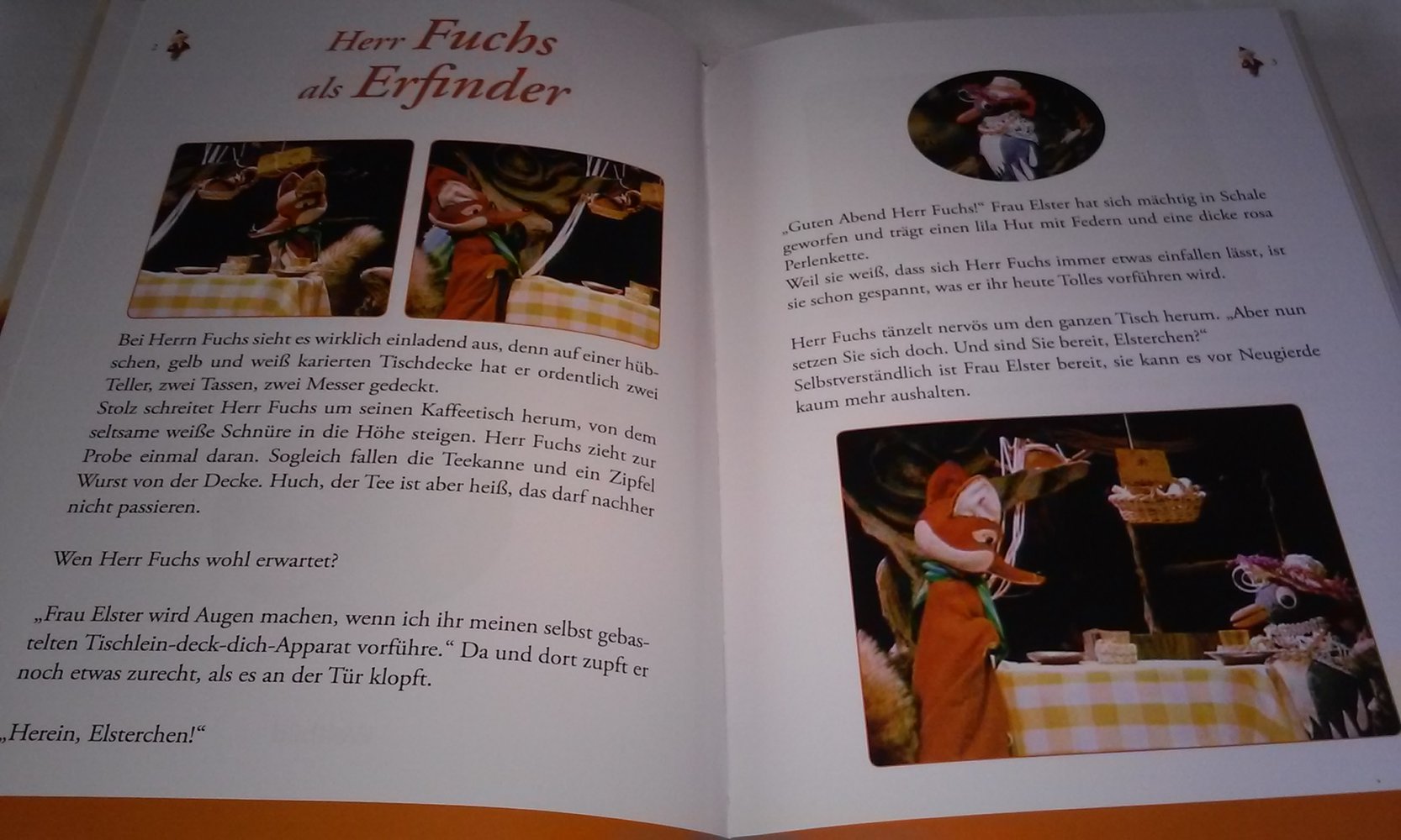 Schöne Geschichten mit Herrn Fuchs und Frau Elster 