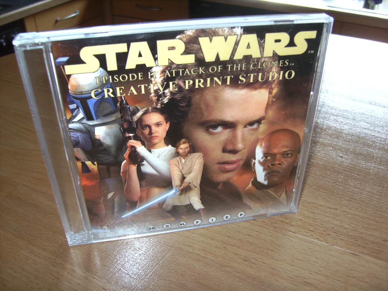 Star Wars PC CD-ROM Epson Creative Print Studio Ep II Attack of the Clones