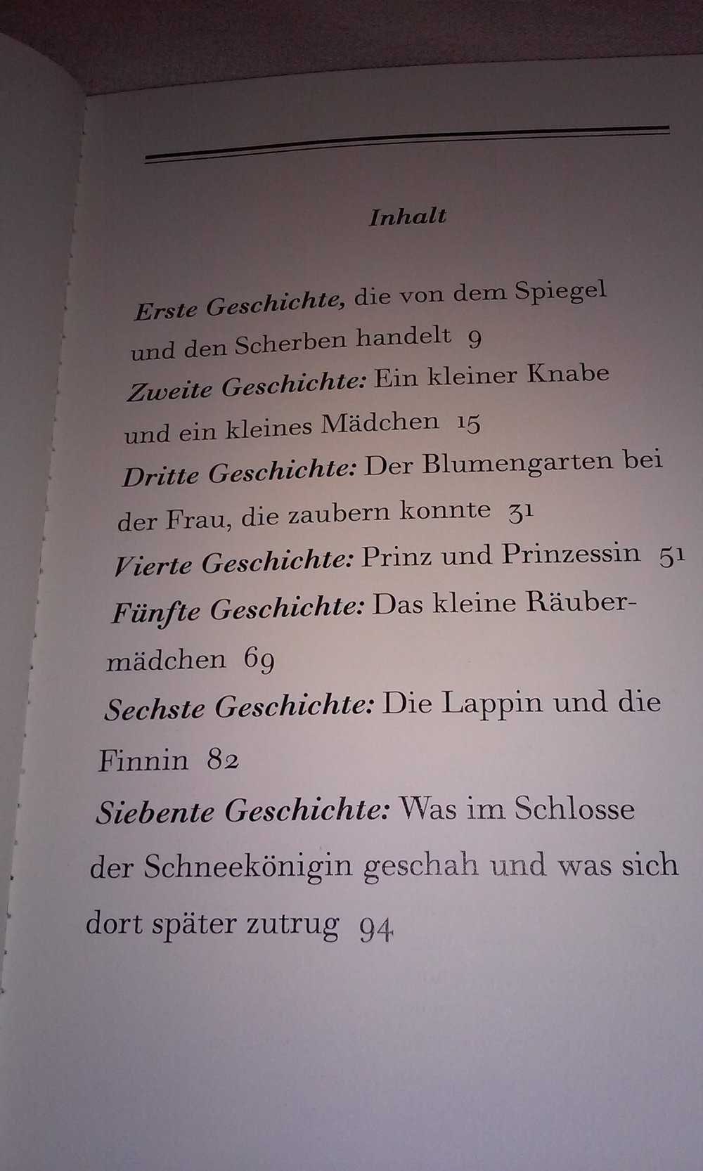 Die Schneekönigin: Ein Märchen in sieben Geschichten Weinachtsbuch/Winterbuch H.Ch.Andersen