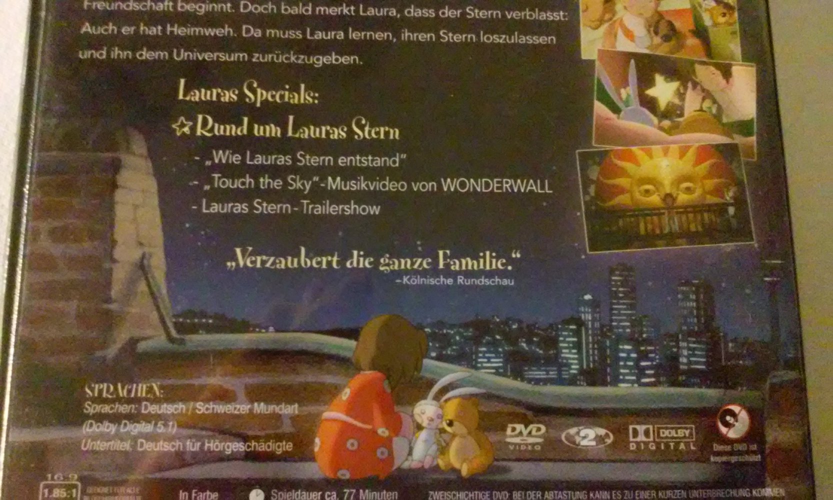 Lauras Stern - Der Kinofilm   Zeichentrickfilm/Kinderfilm DVD