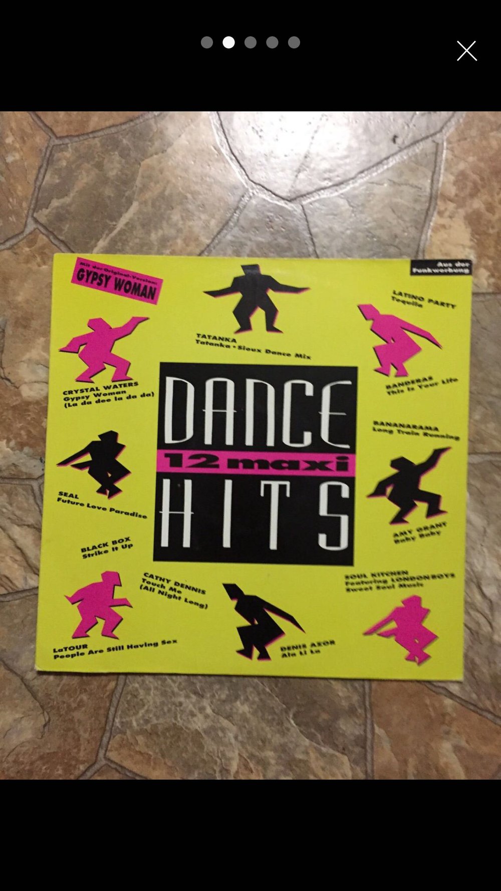 Dance Hits Schallplatte 