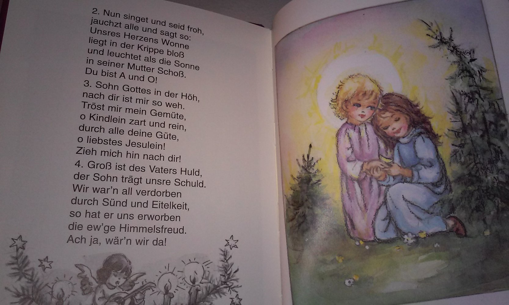 Alle Jahre wieder. Bilder von Lore Hummel Weihnachtsbuch/Gesangsbuch  -Rarität- Sammlerstück 