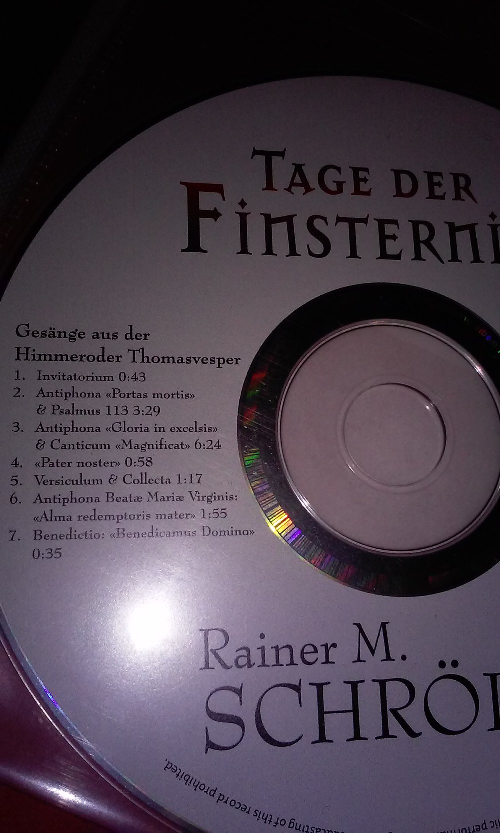 Tage der Finsternis  historischer Krimi  mit CD 