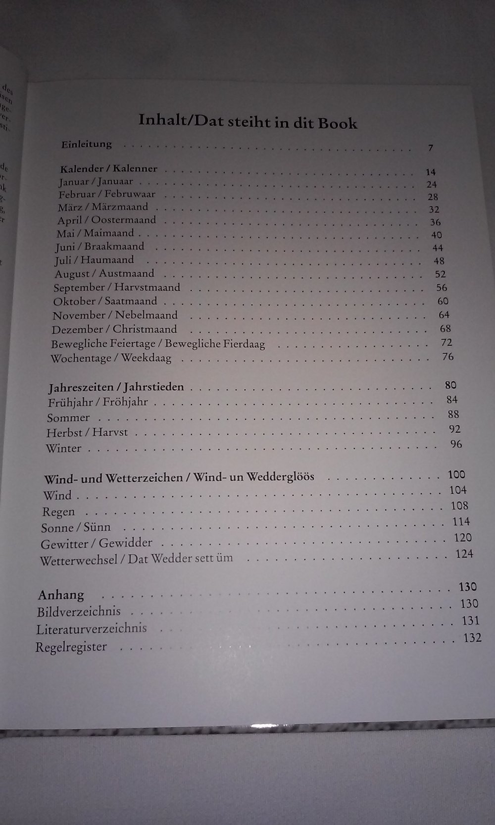 Natte Pfingsten - fette Wiehnachten: Plattdeutsche Wetterregeln  up Plattdeutsch Geschenktipp (neuwertig)