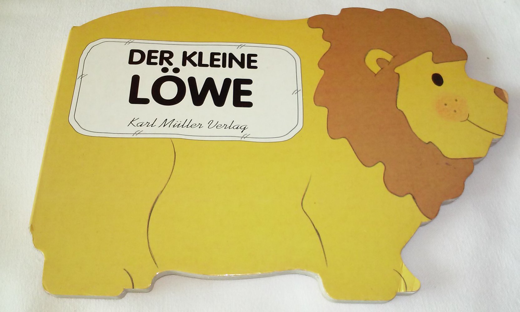 Formbücher Kälbchen, Löwe und Panda  Kinderbücher 