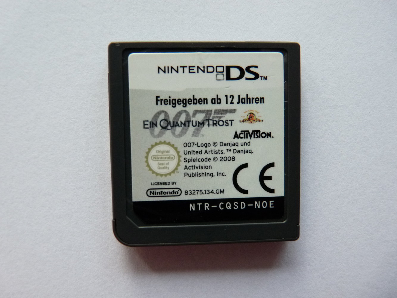 Nintendo Spiel DS 007 Ein Quantum Trost