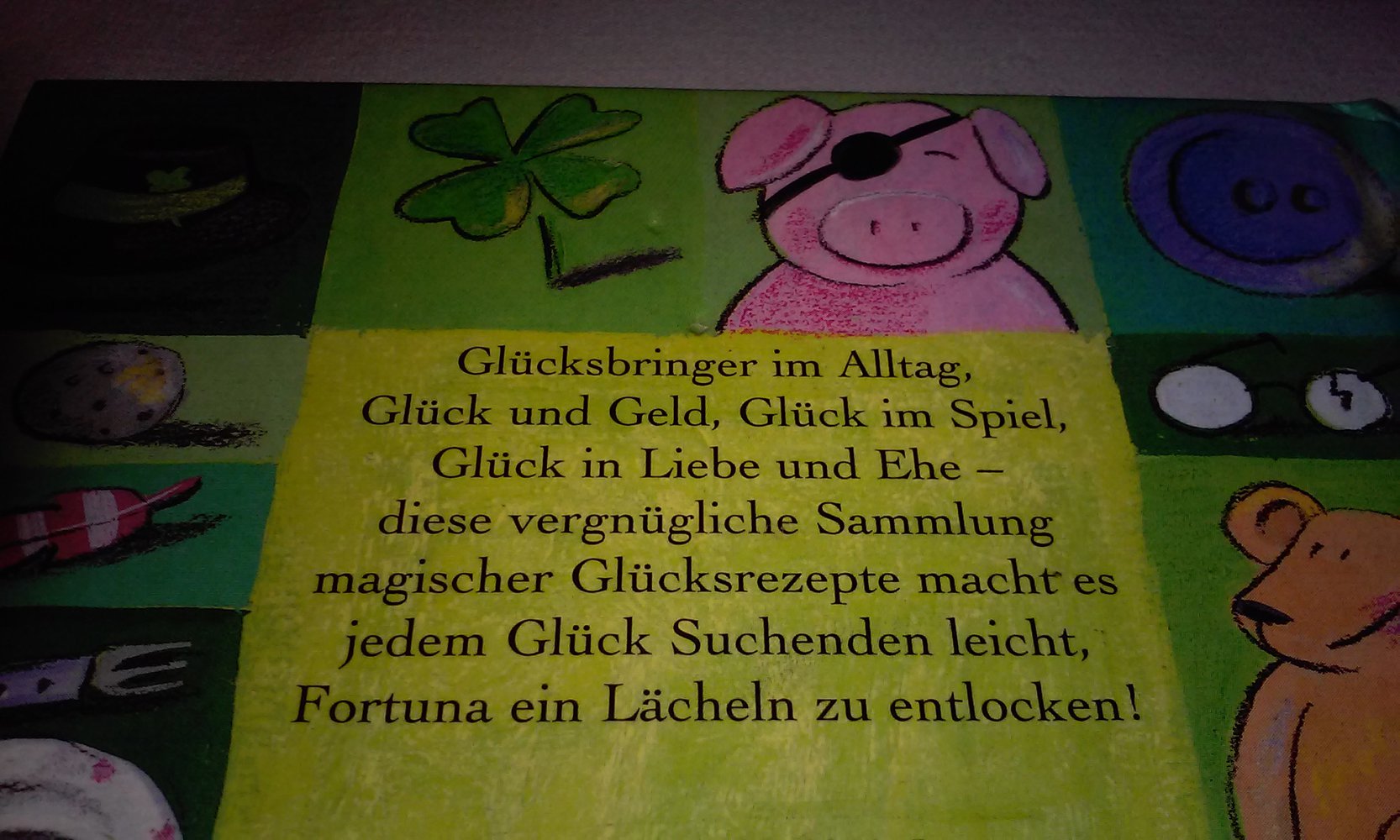 Das kleine Glückszauberbuch  Geschenkbuch Sammlerstück
