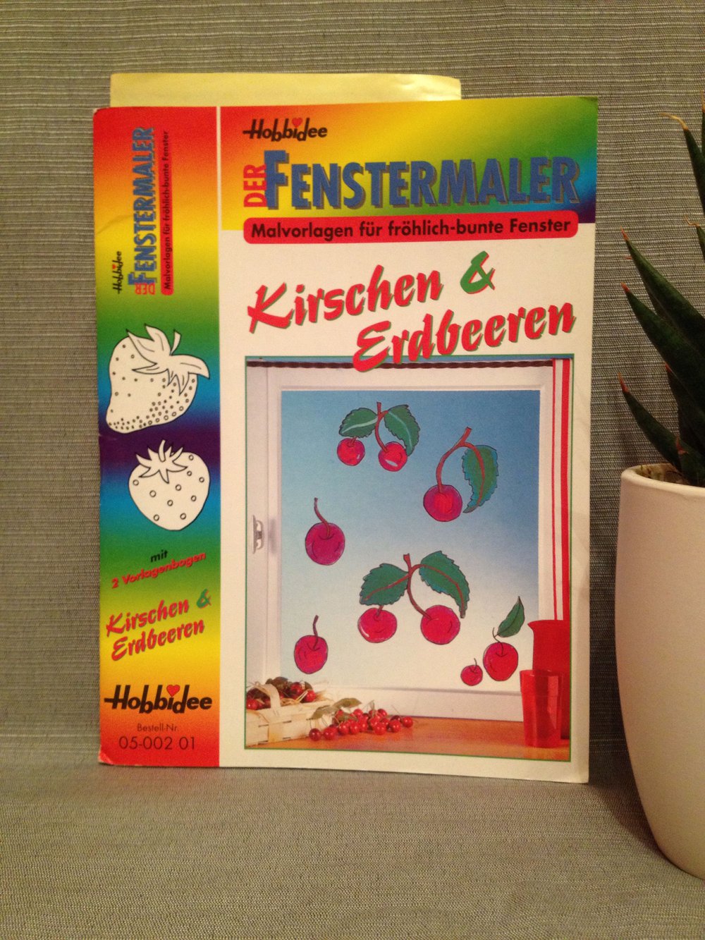 Der Fenstermaler Kirschen und Erdbeeren 