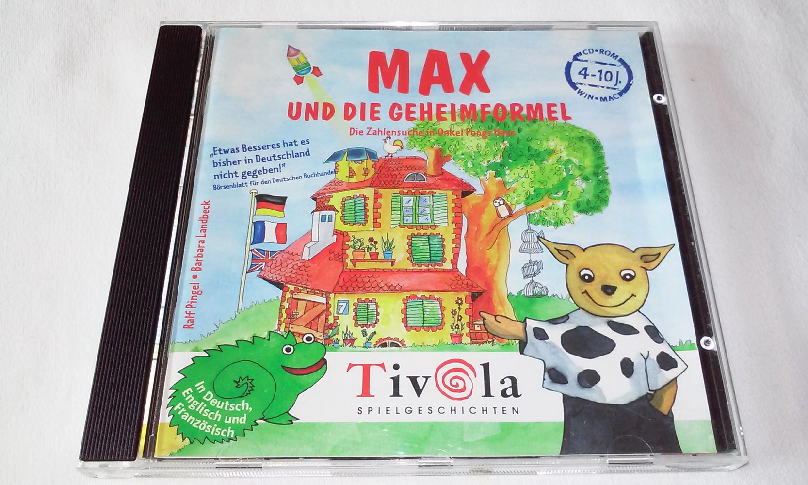 Max und die Geheimformel (die Zahlensuche in Onkel´s Haus) PC CD- ROM MAC System